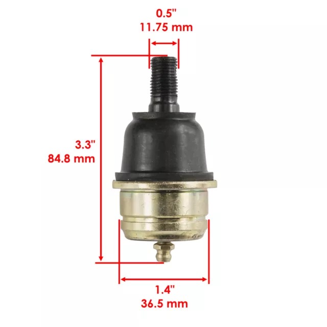 Complete Upper And Lower Ball Joints Set for Bombardier Can-Am DS650 2000-2005 2