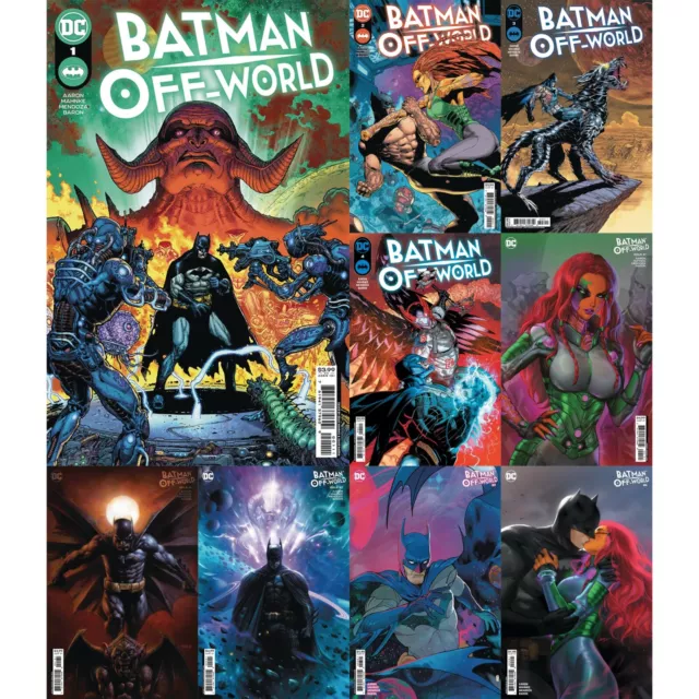 BATMAN OFF WORLD (2024) 1 2 3 4 Variants DC Comics COVER SELECT 3