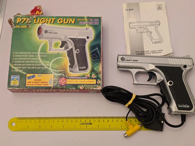 Pistolet Optique X-treme Light Gun Pour PlayStation 1 (PS1) - Bon état, Non Testé