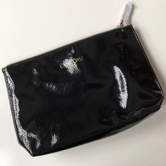 Lancôme Black Patent Cosmetic Case