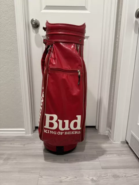 Vintage Budweiser Golf Bag