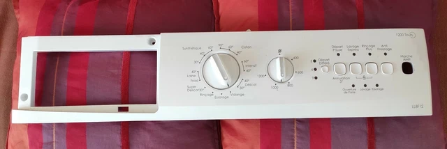 Lot Carte électronique + Façade + Bouton Pour Hotpoint Ariston NS963CWFR