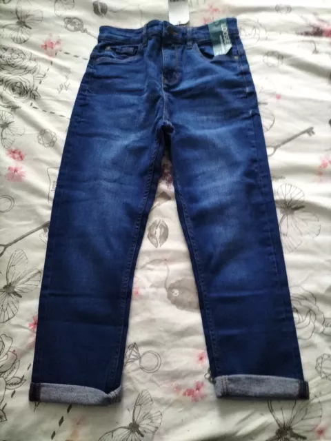 Next boys Blue jeans Aged 8 Years BNWT