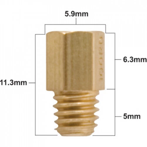 Pro X 4/042 Series Mikuni Hex Main Jet 200 47.200 for ATV/UTV