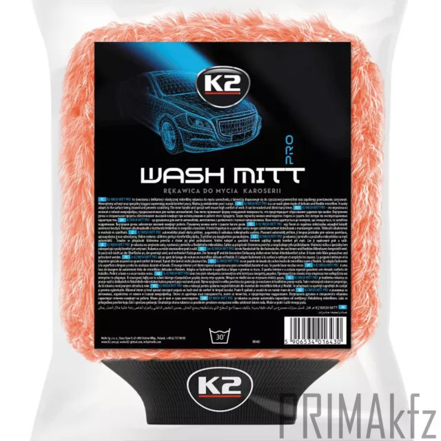 K2 Lavage Mitt Gant de Lavage Microfibre Lavage Manuel