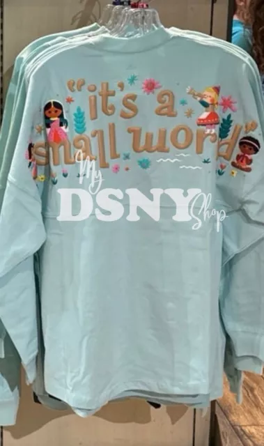 2024 Walt Disney World It’s A Small World Spirit Jersey XLARGE New With Tags