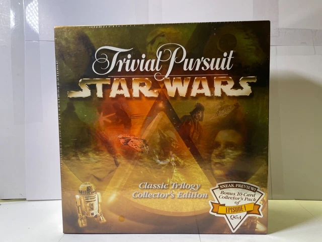 Trivial Pursuit Star Wars Classic Trilogy Collector's Edition