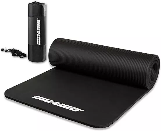 Muawo Premium Sportmatte Und Fitnessmatte, Perfekt Als Yogamatte, Gymnastikmatte