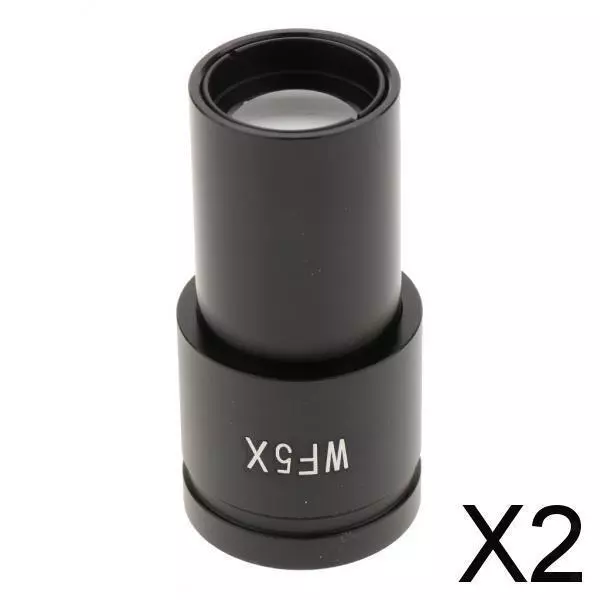 2X WF5X Oculare Grandangolare Da 20mm Per Microscopio Biologico 23.2mm