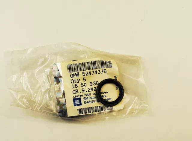 Original Opel Ring 17mm Schlauch Kompressor Klimaanlage 52474375 GM 1850930
