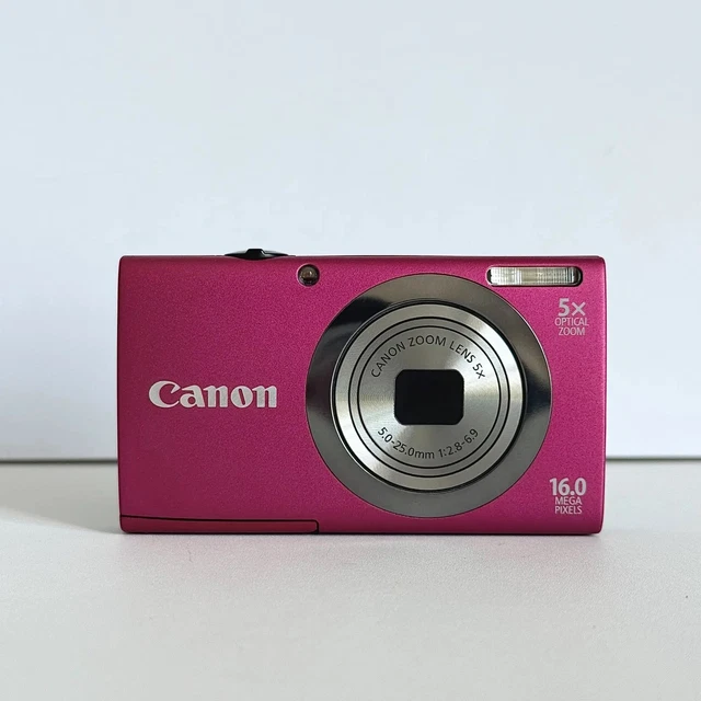 Canon PowerShot A2300 ピンク 中古美品 MINT] Canon PowerShot A2300 Pink 16.0 MP Digital Camera