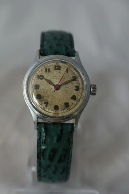 Montre HUMA Ebauche Suisse Années 1930-40 - Mécanique Manuelle, Plaqué Or, Fonctionne