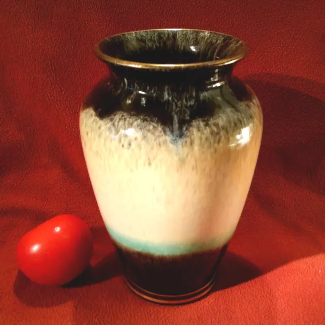 Toll designte Art Deco Vase  40er 50er Jahre  Bay Keramik Form 535 17