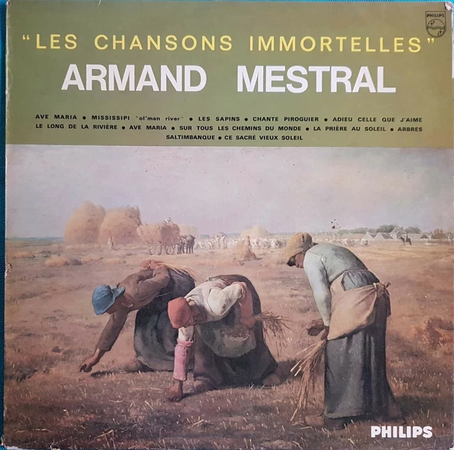 Armand Mestral Les Chansons Immortelles (Vinyle) Armand Mestral Les Chansons Immortelles (Vinyle)