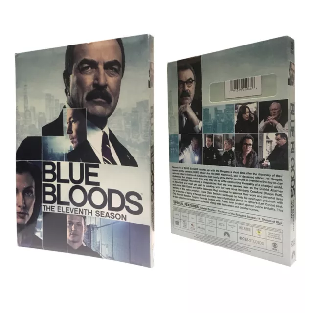 Juego en caja de DVD Blue Bloods the Complete Series temporada 11 nuevo y sellado