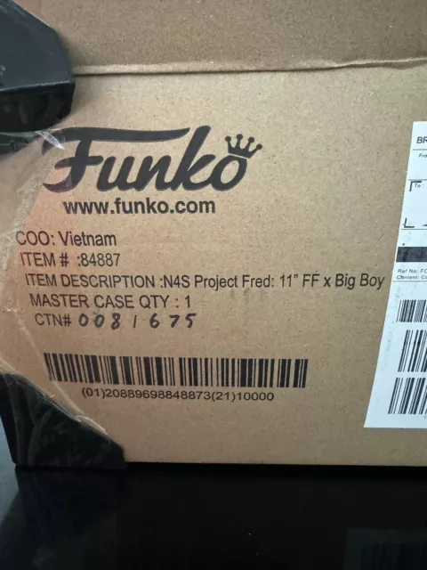 Funko Project Fred 01 - 11" Bob's Big Boy Vinyl Collectibles (Low #, 8 Of 675!)