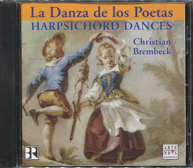 Cd  Christian Brembeck  La Danza De Los Poetas   Harpsichord  Arte Nova 2002