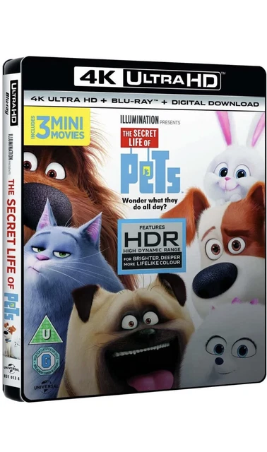 THE SECRET LIFE Of Pets (4K Ultra HD + Blu-Ray) Brand New Sealed £3.99 ...