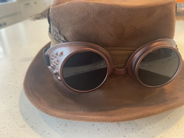 STEAMPUNK TIME TRAVELER Style Top Hat Halloween Costume Cosplay Hat