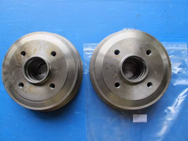 2 Tambours de freins arrière France Tambour pour Peugeot 205, 309