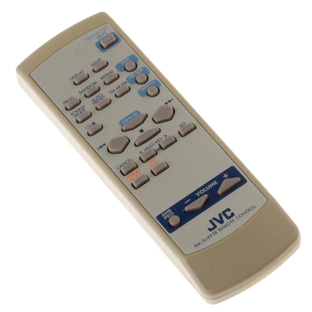 Télécommande Originale JVC RM-SUXG200R - Modèle Sans Fil Noir, Occasion, état Fonctionnel