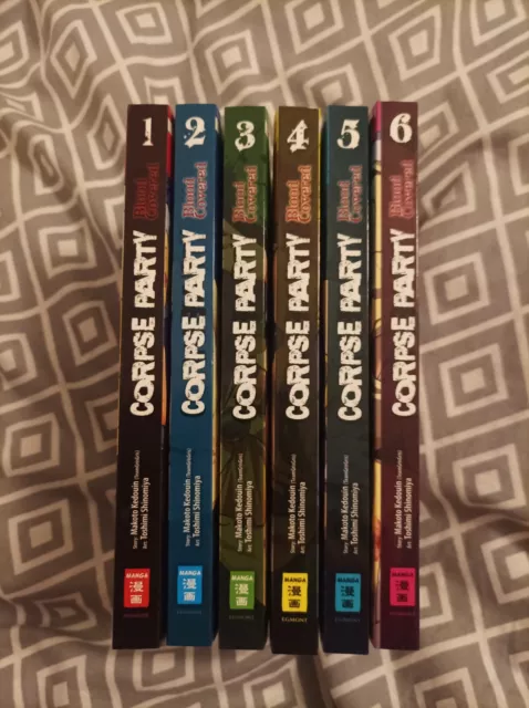 corpse party blood covered, Manga, Band 1-6