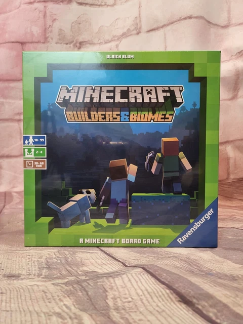 RAVENSBURGER MINECRAFT BUILDERS & Biomes Strategy Board Game EUR 22,60 ...