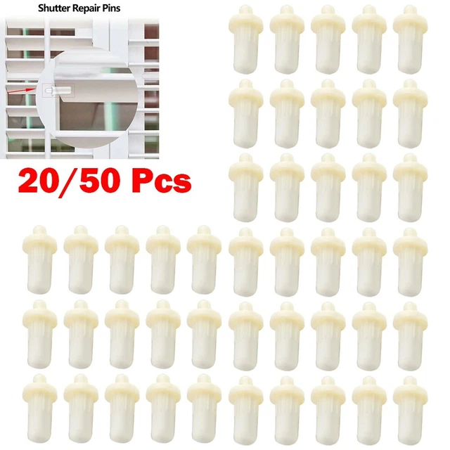 SPRING LOADED REPLACEMENT Pins For Plantation Shutter Louver Repair Pin