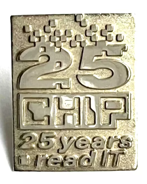 CHIP Computer-Magazin 25 Jahre Pin (H12)