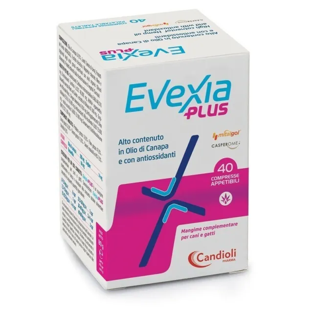 CANDIOLI Evexia Plus - Complementary Food For Dogs And Cats 40 tablets