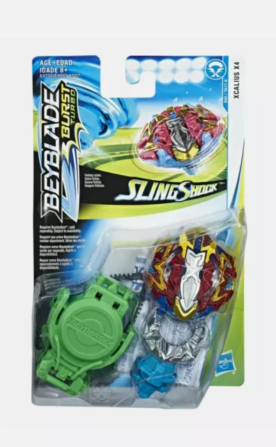 Beyblade Burst Turbo Slingshock Dual Pack Engaard E4 & Stone-X Quetziko Q4  ( 11D