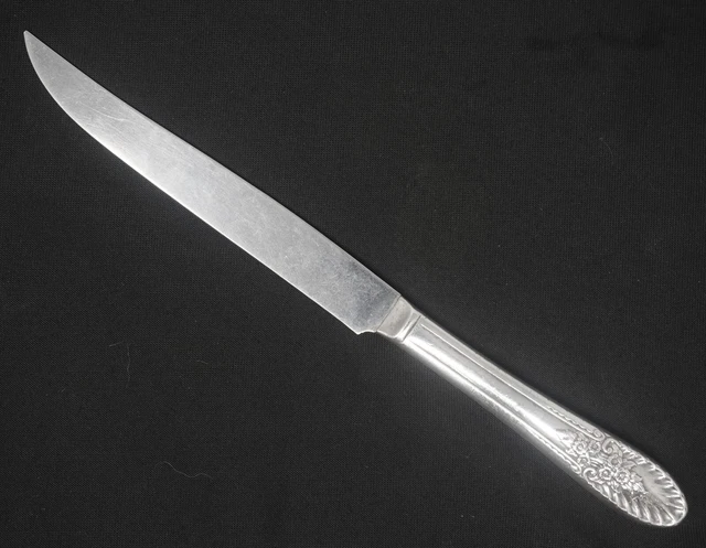 International Silver Rivera Revisited Silverplated Carving Knife. 9" Long
