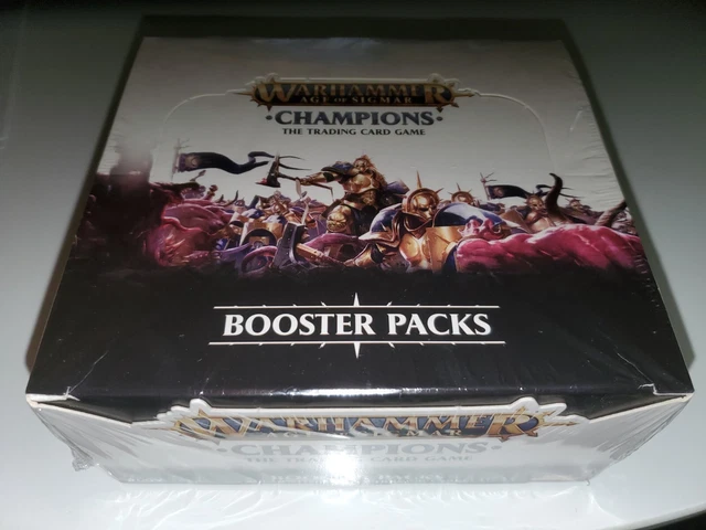 warhammer champions booster box PlayFusion Age of Sigmar: Wave 2: Onslaught Display (24) englis : Toys & Games a beacon of the God Warhammer Age of Sigmar: Champions