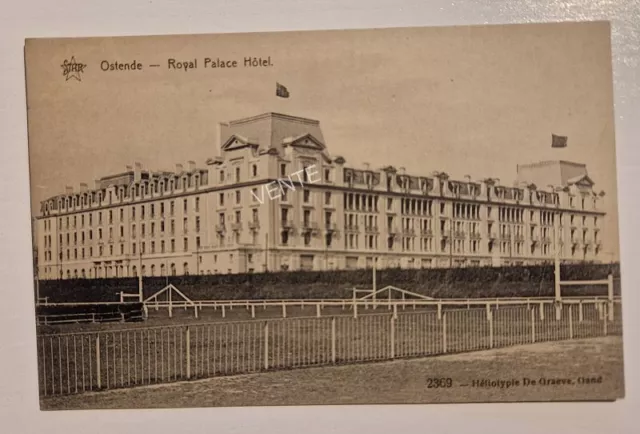 OSTENDE - Royal Palace Hotel Postcard