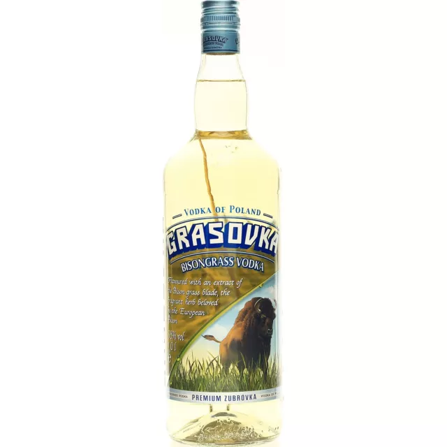 Grasovka Bison Grass Vodka 1 Liter 38 % Vol.