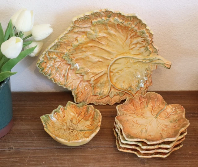 食器 Bordallo Pinheiro Sunflower Salad Plates BORDALLO PINHEIRO 8