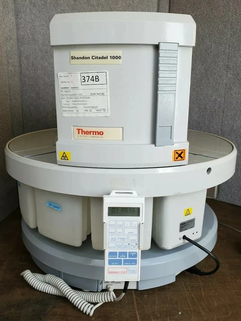 Thermo Shandon Citadel 1000 Bench Apparatus Tissue Processor Wax Bath Carousel