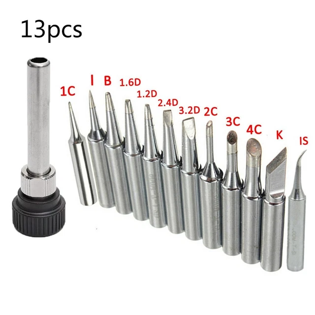 Soldering Iron Tips 900M-T Set For Hakko 907/933 926 937 928 Soldering Station
