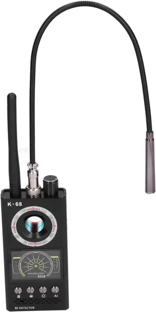 K68 Anti-Spy RF Detector Camera GSM Audio Bug GPS Finder Scanner Tracker