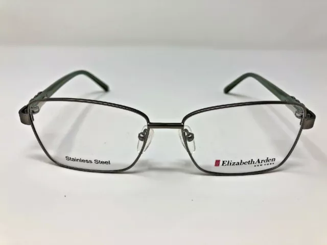 Elizabeth Arden New York EA1164-3 Eyeglasses Frame 52-14-135 Silver/Beige IK67