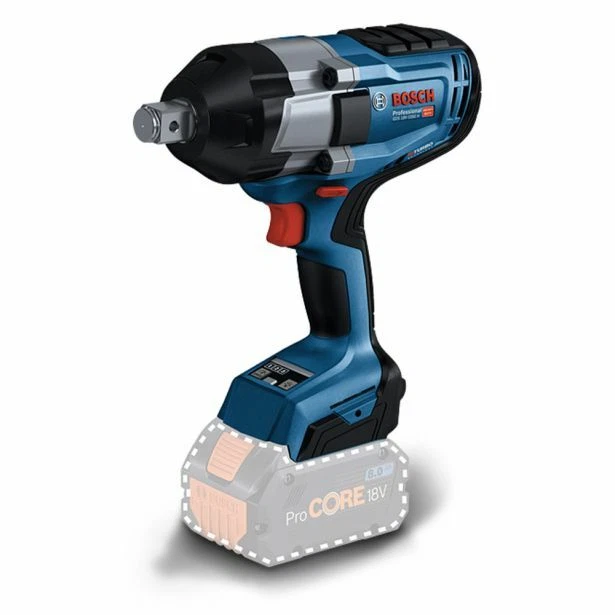 Bosch 18V Biturbo Brushless 3/4Inch Impact Wrench Skin Gds 18V-1 - Germany Brand