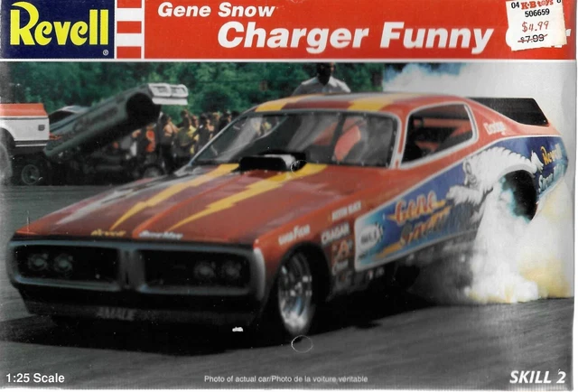 Revell 7619 Gene Snow Charger Funny Car model kit