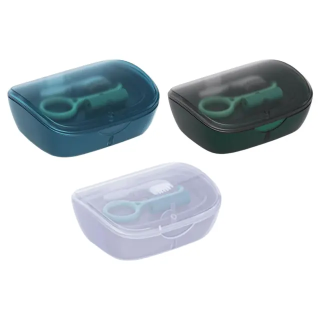 Mouthguard Box Soak Container Polyvalent pour Night Guards Cosmetics Car