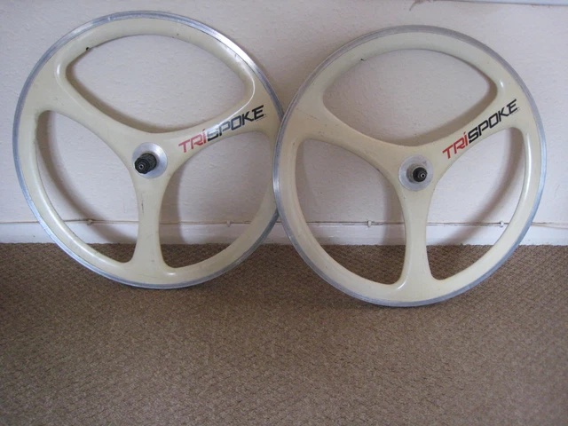 TRI-SPOKE 650C WHEELS PicClick UK