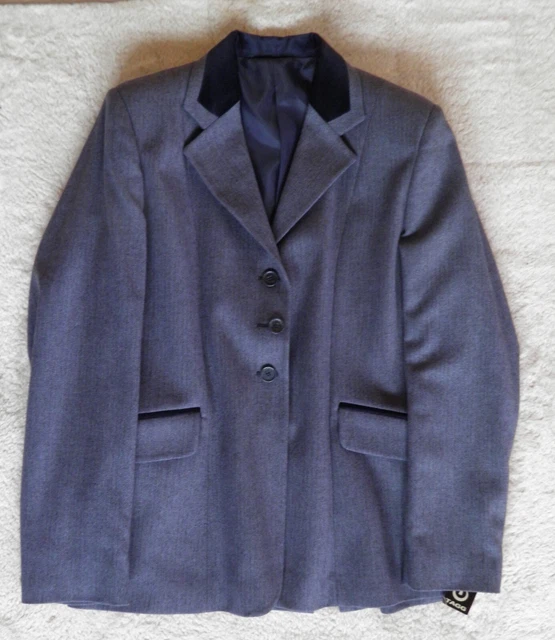 Veste De Concours Tweed Tagg – Spirit Geneva Show Jacket – Femme – Tourbe – Taille 36 UK12