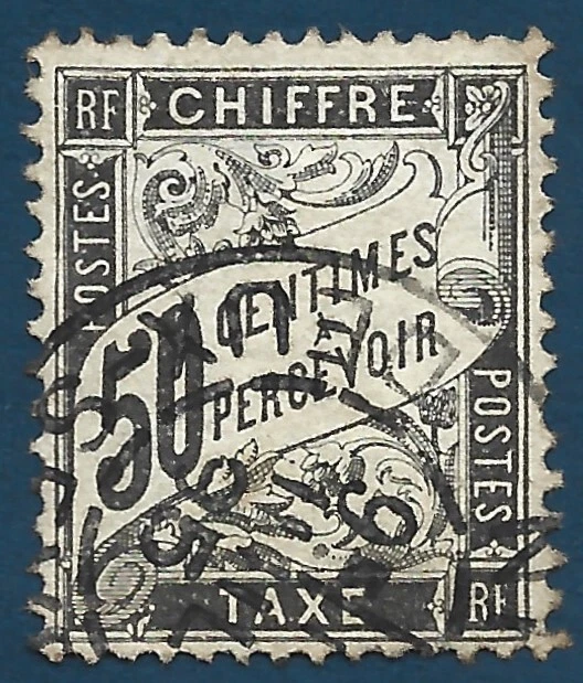 France-Taxe Yvert n°20 oblitéré