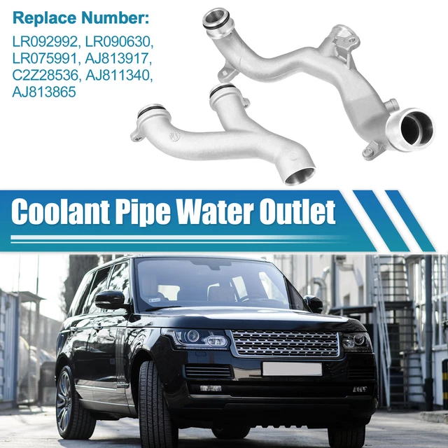 ALUMINUM COOLANT PIPE Water Outlet for Land Rover for Jaguar LR092992 ...