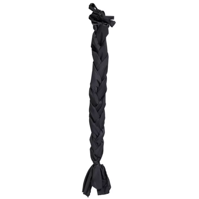 Tough 1 lSpandex BLACK Braid In Tail Bag horse tack equine 65-9181