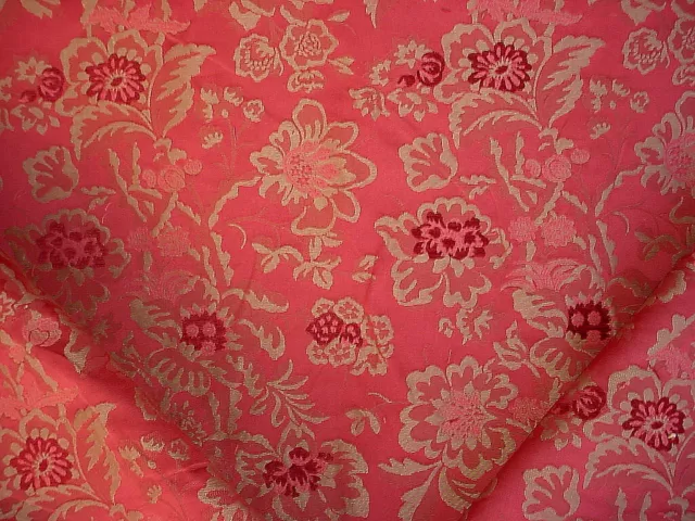 17-3/8Y Lee Jofa 99099 Fabriano Damask Grenadine Floral Upholstery Fabric