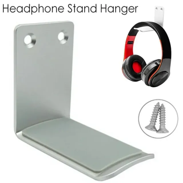 Metal Earphone Headset Desks Display Stand Hanger Holder Headphone Bracket Hook